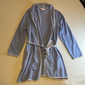 Victoria Secret Terry Cloth Robe XS / Small Cornflower Blue.
